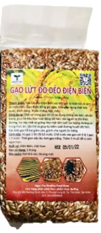 Gạo Lứt Đỏ Dẻo NT Foods 1