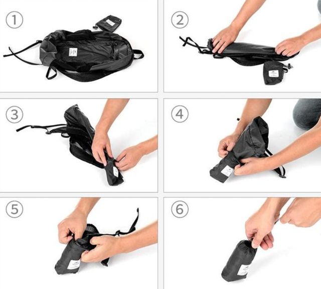 Balo Du Lịch Nylon Chống Nước 18L 2