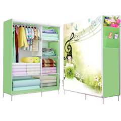 Tủ Vải 3D 2 Buồng 6 Ngăn
