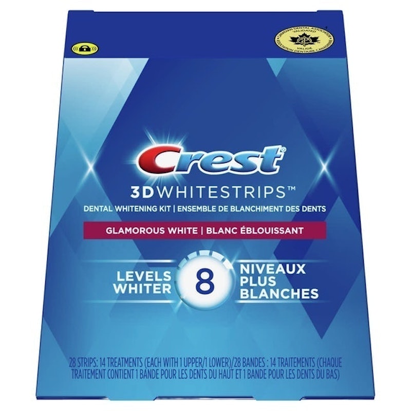 Miếng Dán Trắng Răng Crest 3D White Whitestrips Glamorous White 1