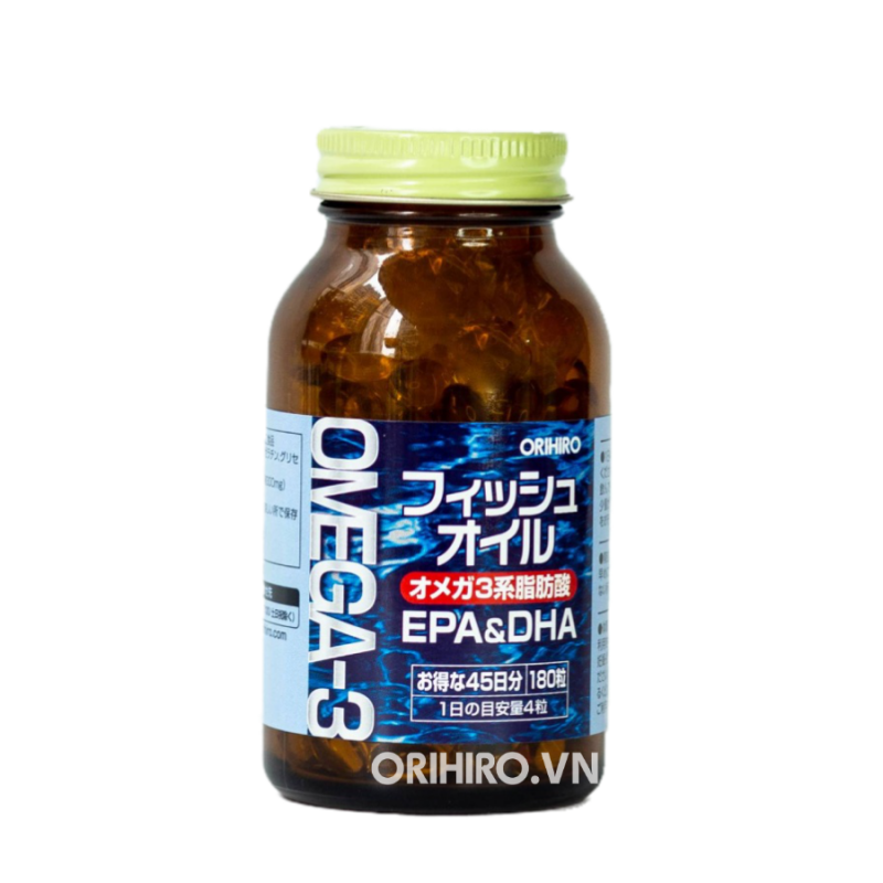 Viên Uống Dầu Cá Omega-3 Orihiro 4