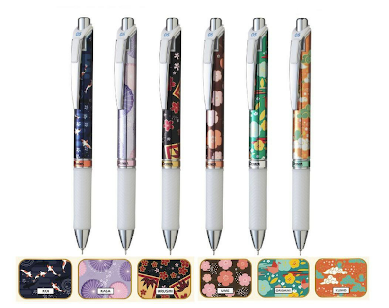 Bút Bi Gel Energel Kawaii 0.5mm 1