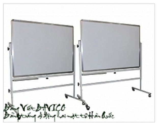 Bảng Từ Chân Di Động Hai Mặt Viết Bút Lông  1