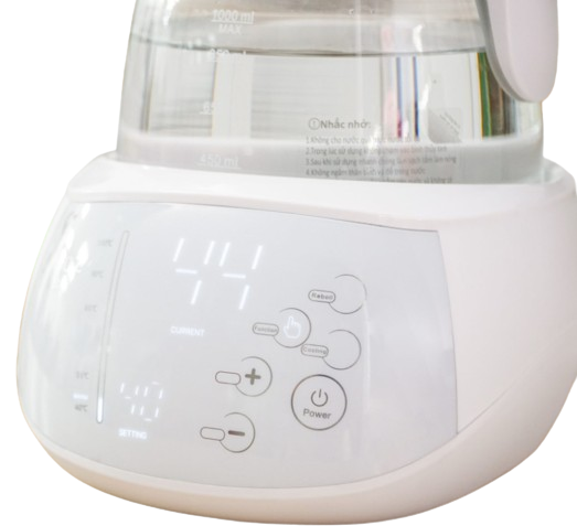 Máy Hâm Sữa Khử Clo Moaz Bébé  2