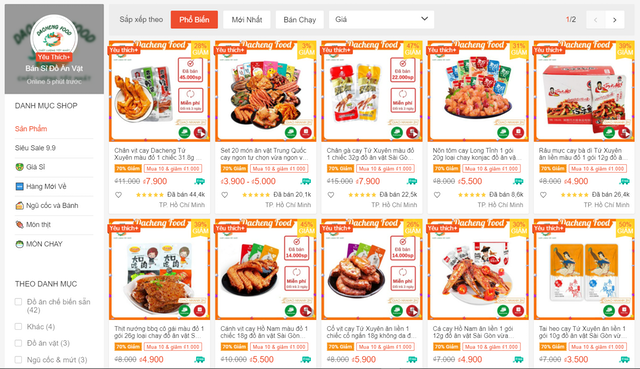 Top 10 Shop Bán Đồ Ăn Vặt Trung Quốc hot nhất hiện nay (Tư vấn mua 2024) 1