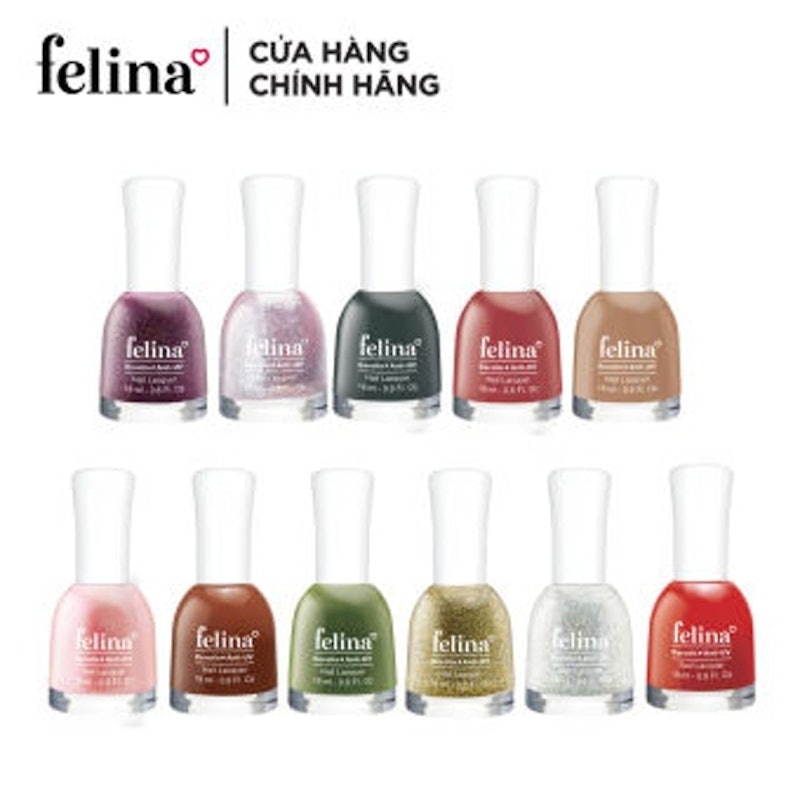 Sơn Móng Chống Tia UV và Dưỡng Felina 2