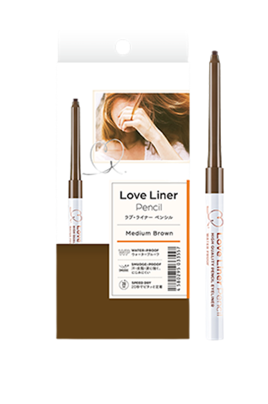 Love Liner Pencil Eyeliner Ash Brown 1