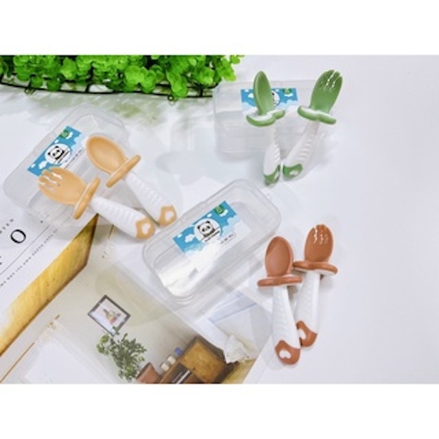 Bộ Thìa Ăn Dặm Có Nút Chặn Chống Hóc  3
