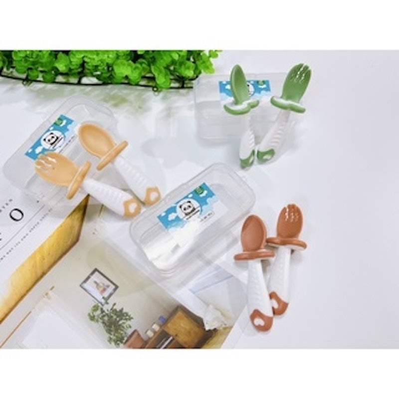 Bộ Thìa Ăn Dặm Có Nút Chặn Chống Hóc 3