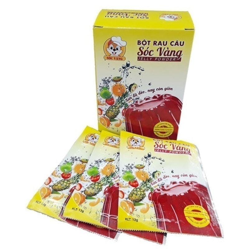 Bột Rau Câu Nguyên Chất Sóc Vàng 1
