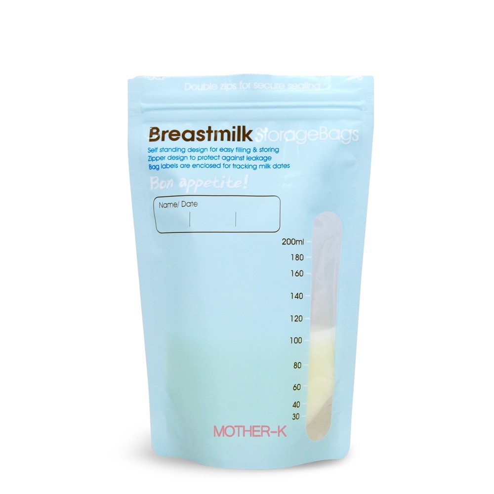 Túi Trữ Sữa Cảm Biến Nhiệt MOTHER-K 200 ML 2