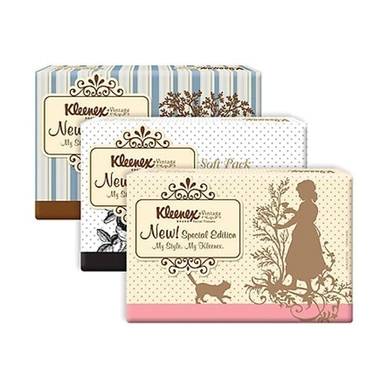 Khăn Giấy Bỏ Túi Vintage Facial Tissue 2