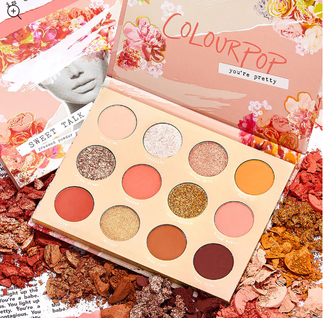 Colourpop Sweet Talk Eyeshadow Palette 2