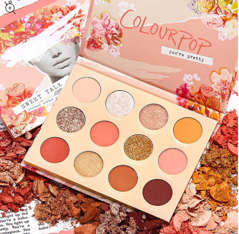 Colourpop Sweet Talk Eyeshadow Palette 2