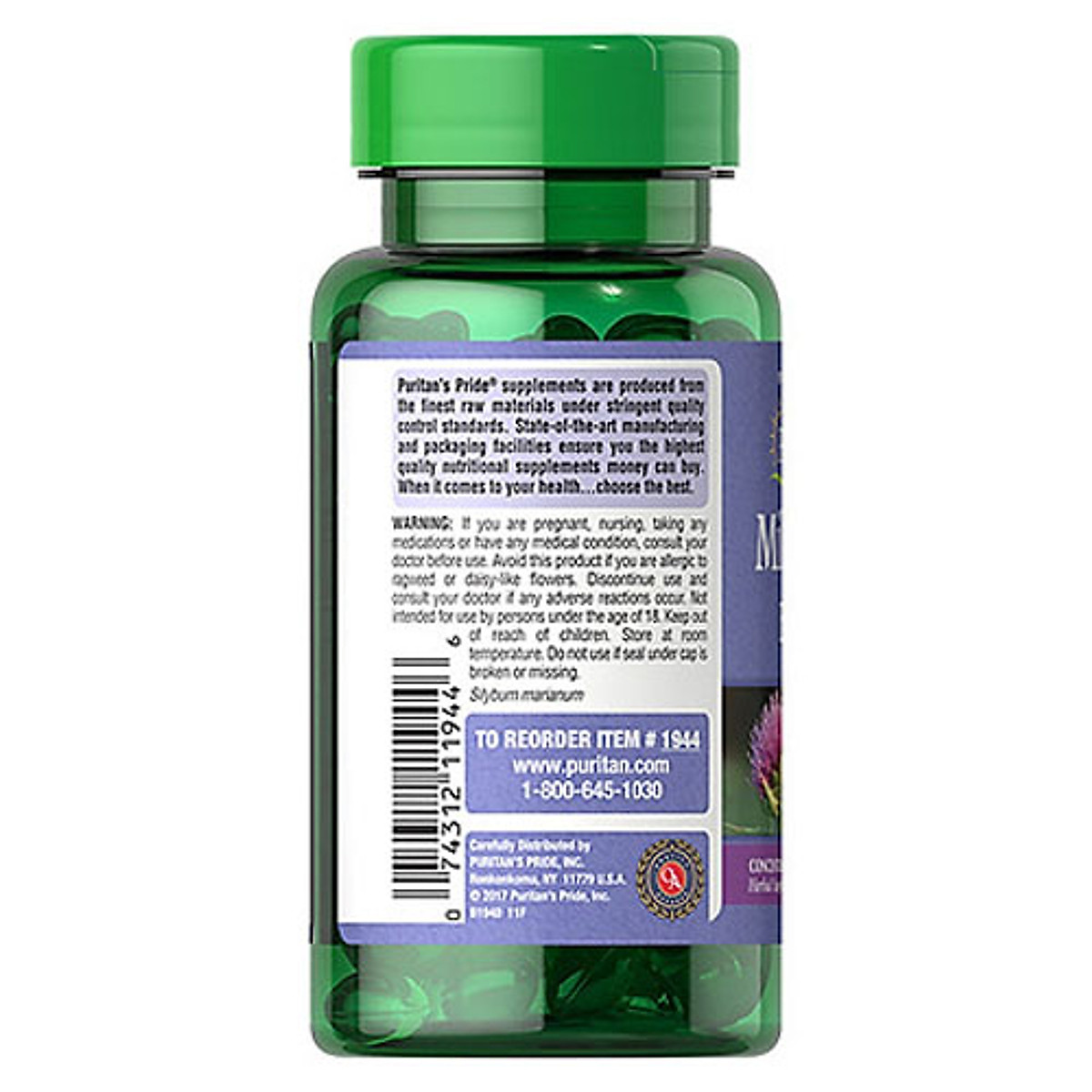 Thuốc Bổ Gan Milk Thistle Extract 2