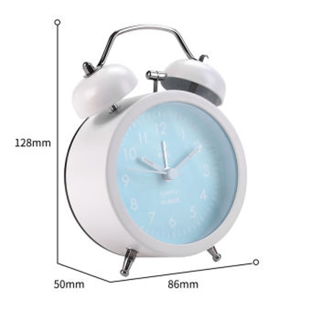 Đồng Hồ Báo Thức Kim Dạ Quang Deli 2
