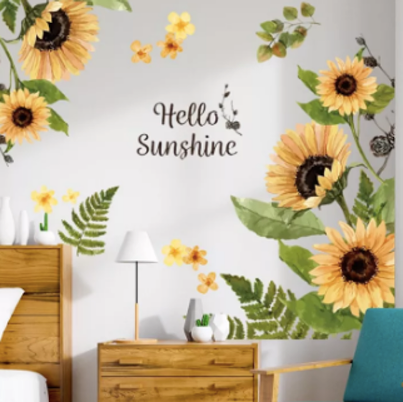 Giấy Dán Tường Hoa Hướng Dương 1