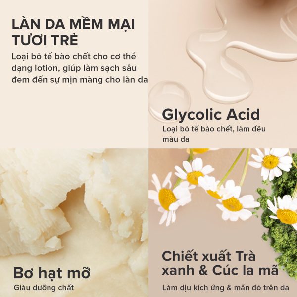 Kem Dưỡng Thể Làm Sáng Da Paula's Choice Skin Revealing Body Lotion 10% AHA 2