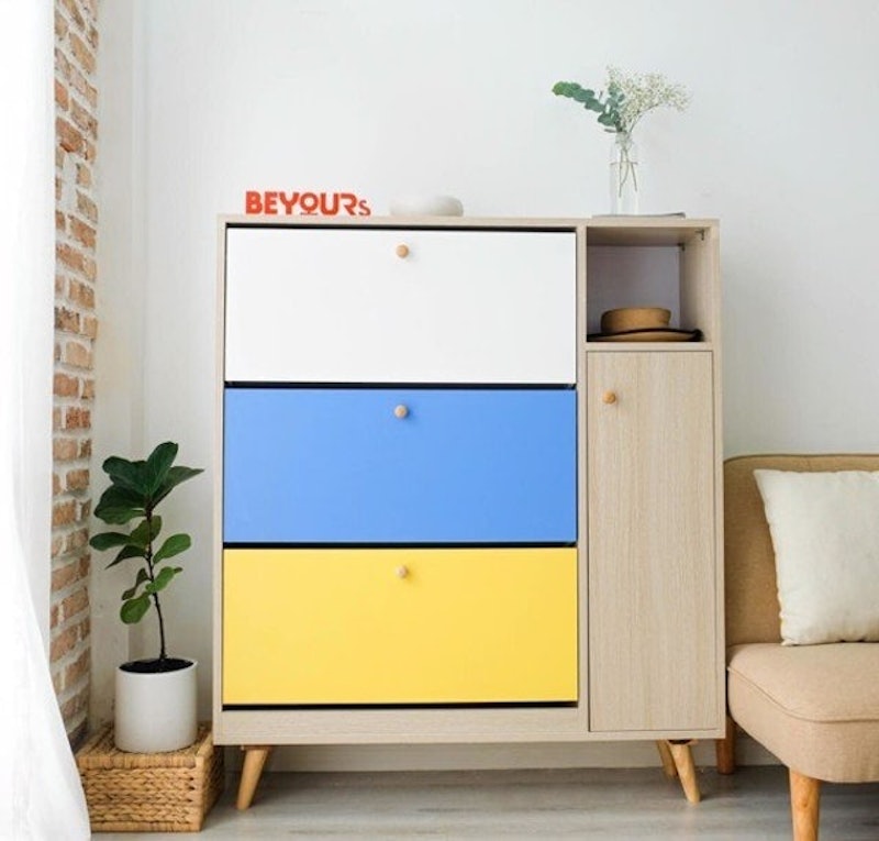 Tủ Giày Thông Minh 3 Tầng Kèm Ngăn 2