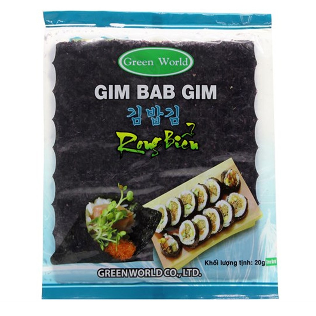 Rong Biển Gim Bab Gim Green World  1