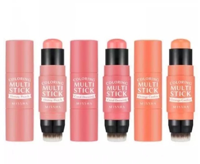 Má Hồng Dạng Kem Missha Coloring Multi Stick  1
