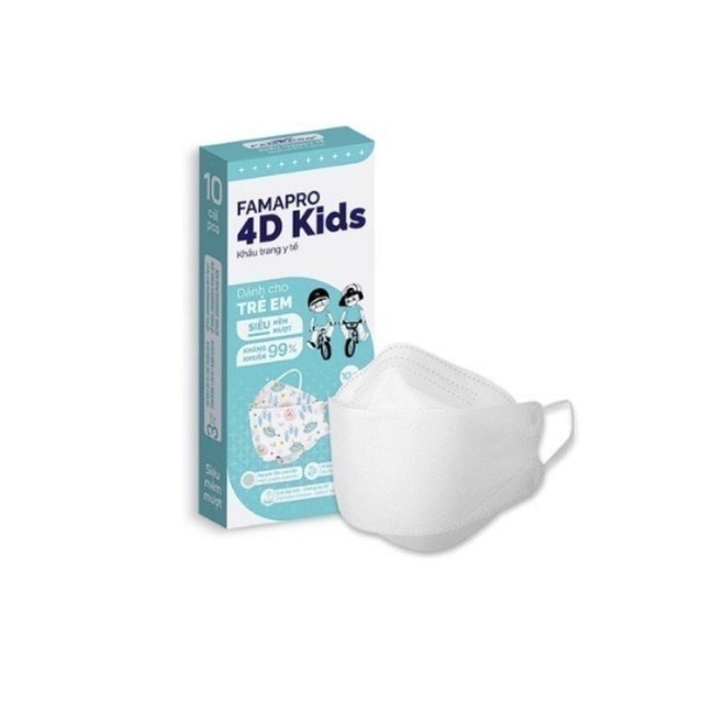 Khẩu Trang Trẻ Em Famapro 4D KIDS 1