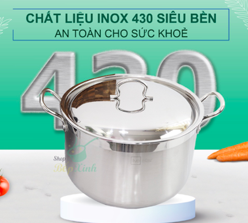 Nồi Inox 430 3 Đáy Fivestar 3