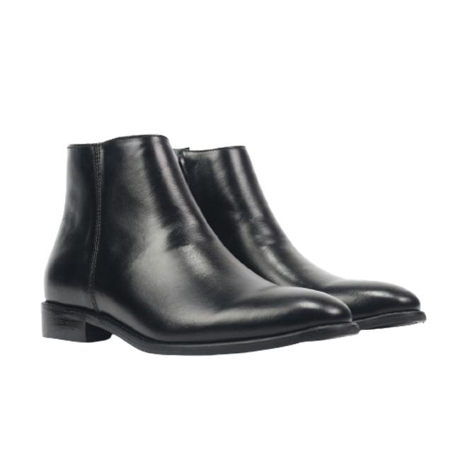 Giày Zip Boots Nam Cao Cấp August AG1K 3
