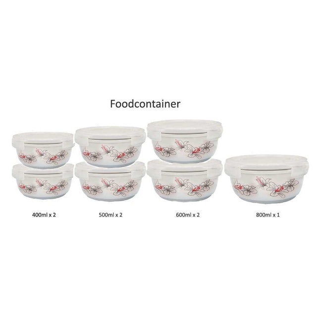 Bộ 2 Nồi Đất và 7 Thố Sứ Dong Hwa 2