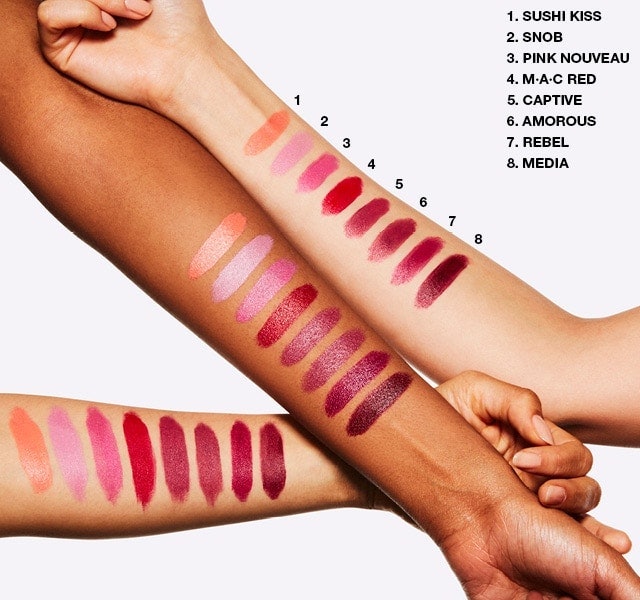 M.A.C Satin Lipstick 3