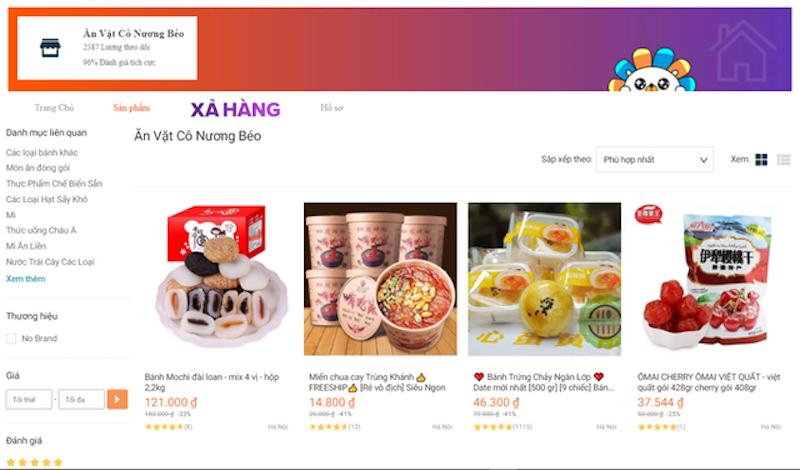 Ăn Vặt Cô Nương Béo 1