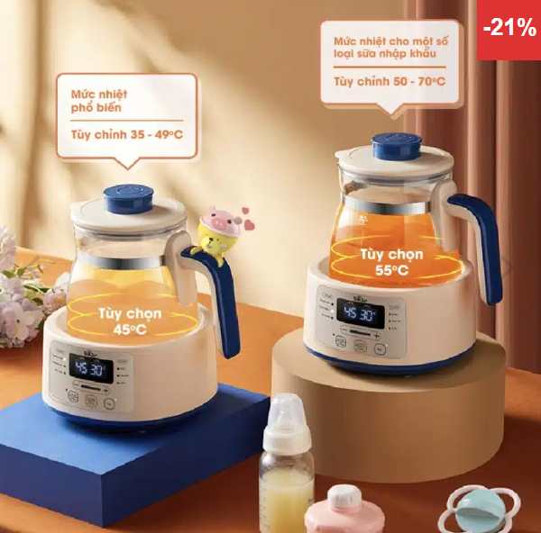 Máy Đun Nước Pha Sữa Bear 3