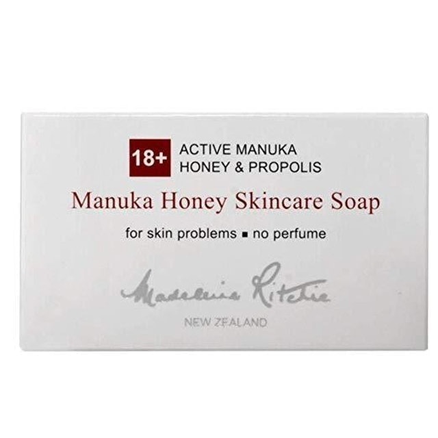 Bánh Xà Phòng Rửa Mặt Mật Ong Manuka 18+ Manuka Honey Skincare Soap 1