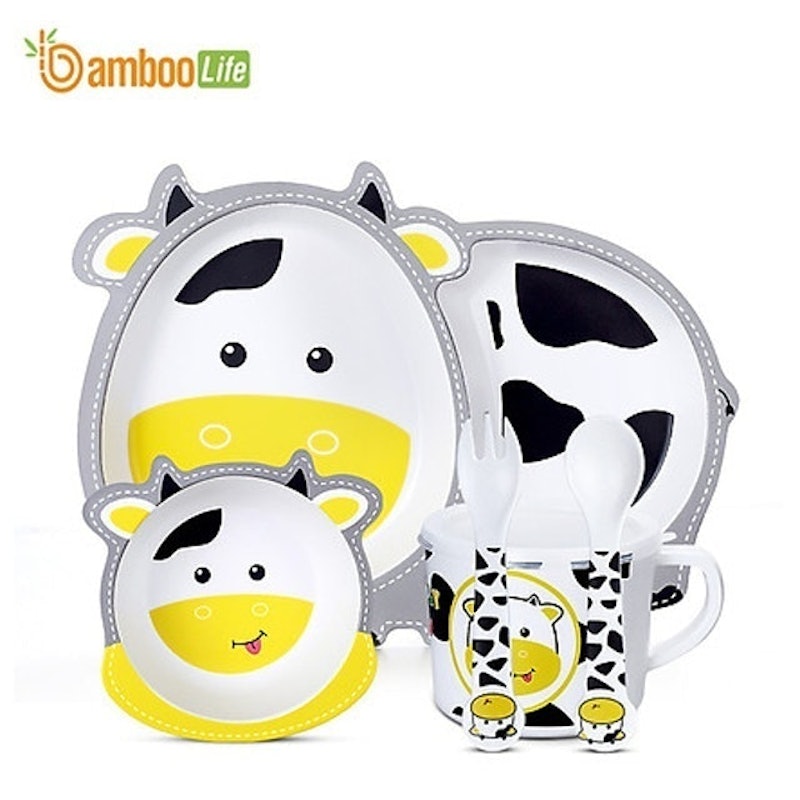 Bộ Dụng Cụ Ăn Dặm Sợi Tre 2