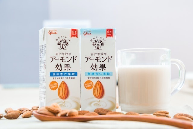 Sữa Hạnh Nhân Nhật Bản Glico 1