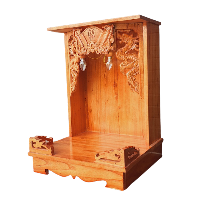 Bàn Thờ Ông Địa Gỗ Xoan 2