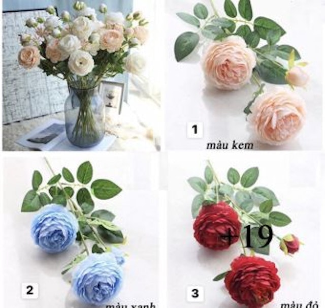 Hoa Hồng Lụa Havi  1