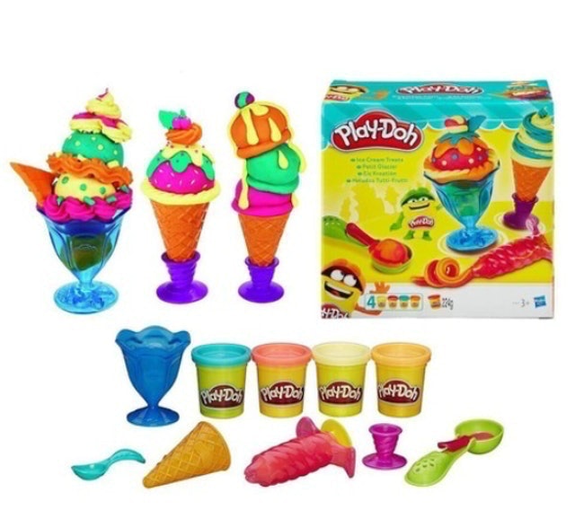 Bộ Bột Nặn Làm Kem 1