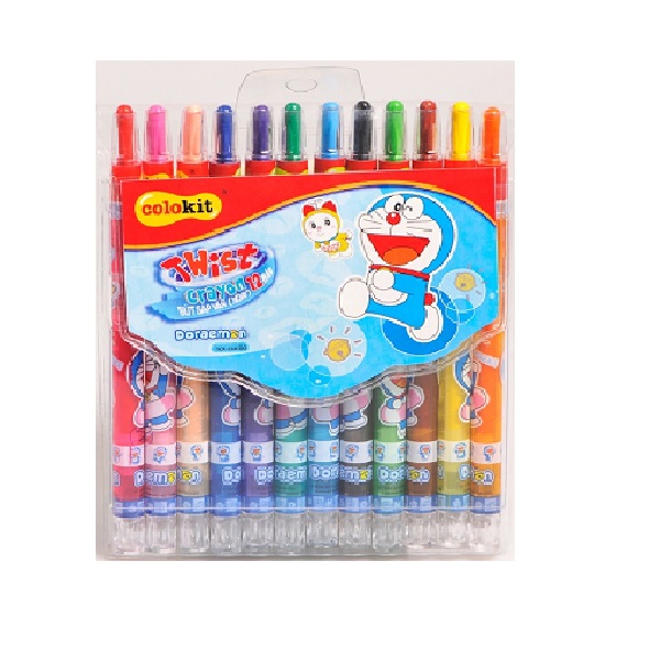 Màu Sáp Vặn Doraemon Colorkit 1