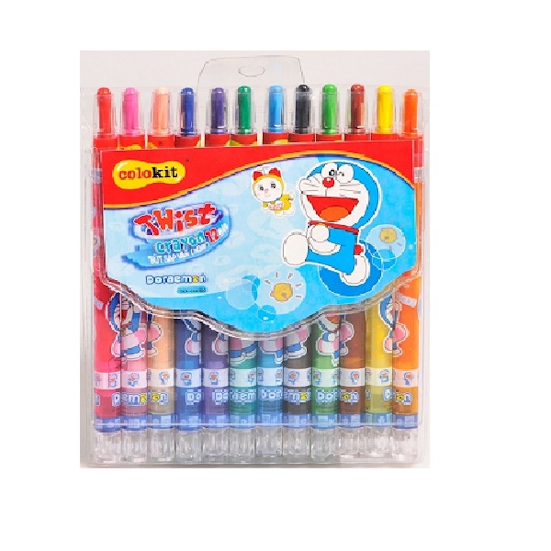 Màu Sáp Vặn Doraemon Colorkit 1