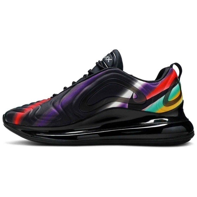 Giày Air Max 720 Black Neon Streaks 1