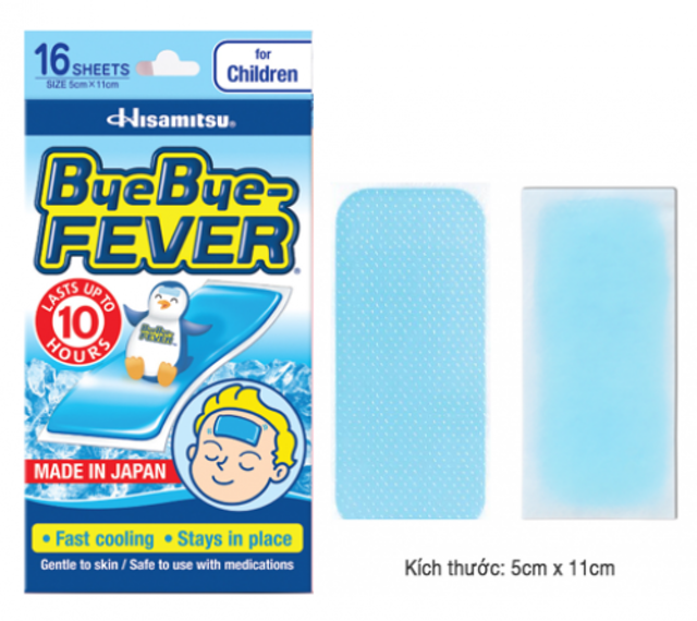 Miếng Dán Hạ Sốt Byebye Fever 2