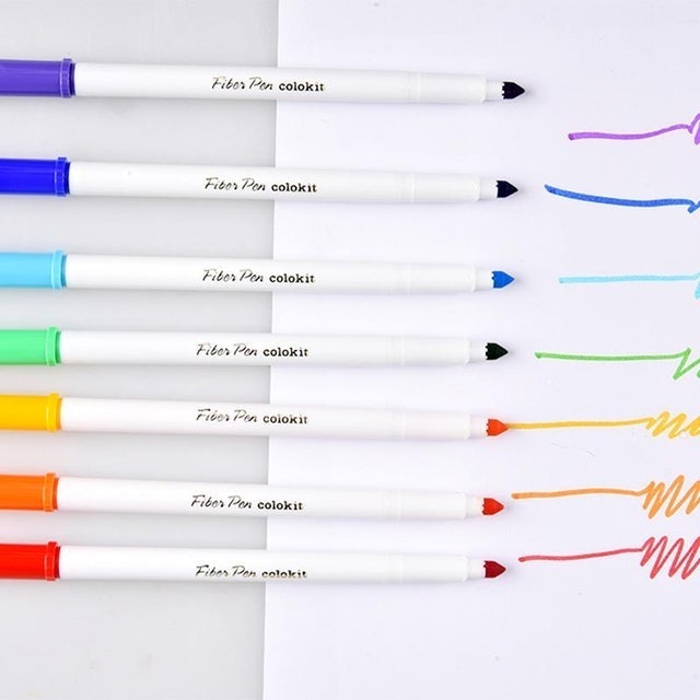 Bút Lông Màu Fiber Pen Colorkit 2
