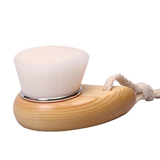 Cọ Rửa Mặt Cán Gỗ 1