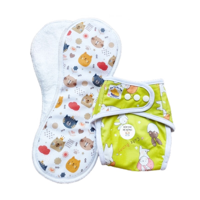 Miếng Lót Sơ Sinh Vải Babunature 1