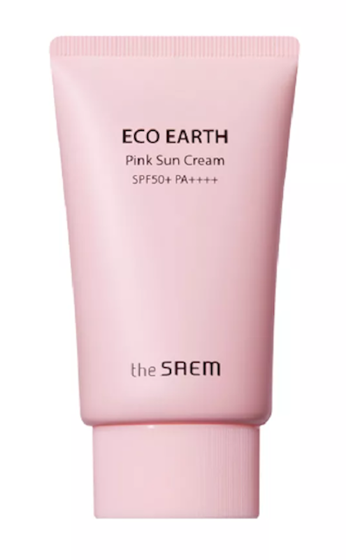 Kem Chống Nắng Nâng Tone Eco Earth Pink Sun Base SPF50+ PA++++ 1