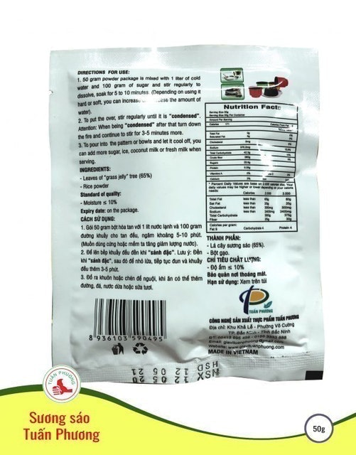 Bột Sương Sáo Đen Tuấn Phương 2