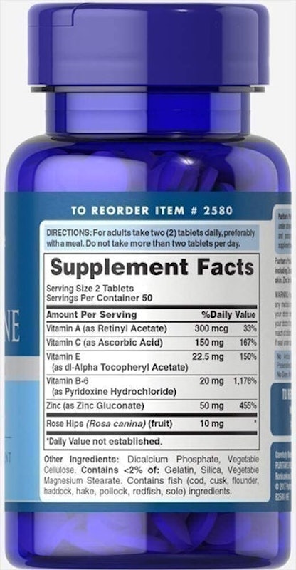 Viên Kẽm Zinc For Acne 2