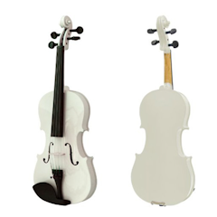 Đàn Violin Woim Gỗ Cao Cấp Màu Trắng