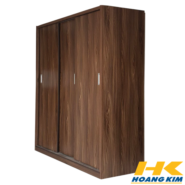 Tủ Quần Áo Gỗ Cửa Lùa Hoàng Kim 2